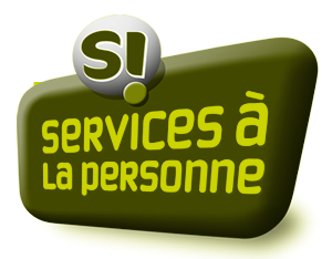 Logo service à la personne vert